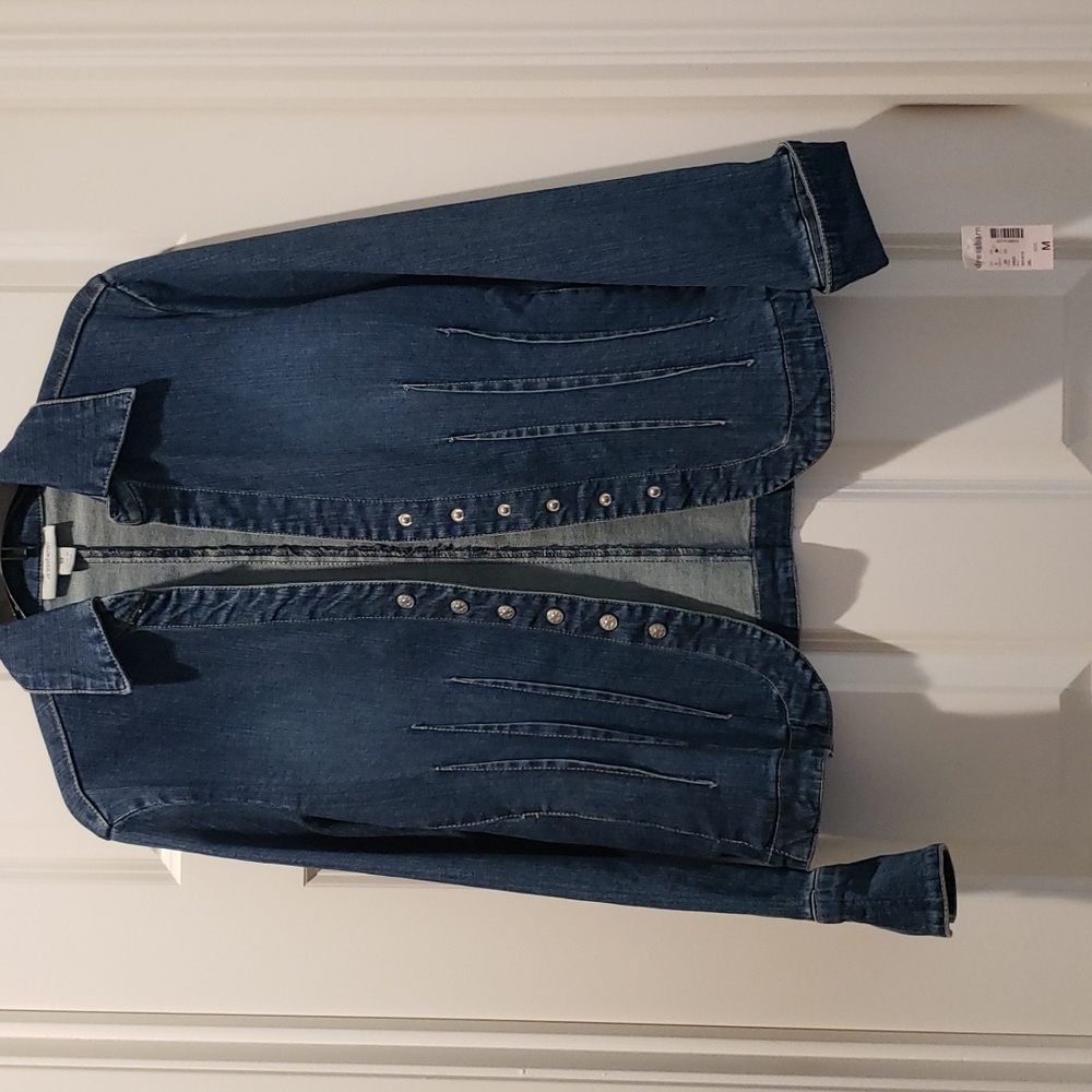 VINTAGE DENIM JACKET / SHIRT W/POCKETS! NWT!